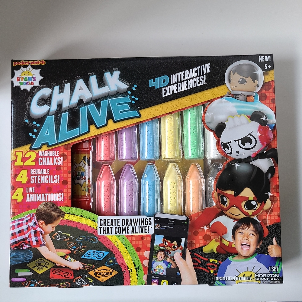 Chalk Alive 4D Ryan's World